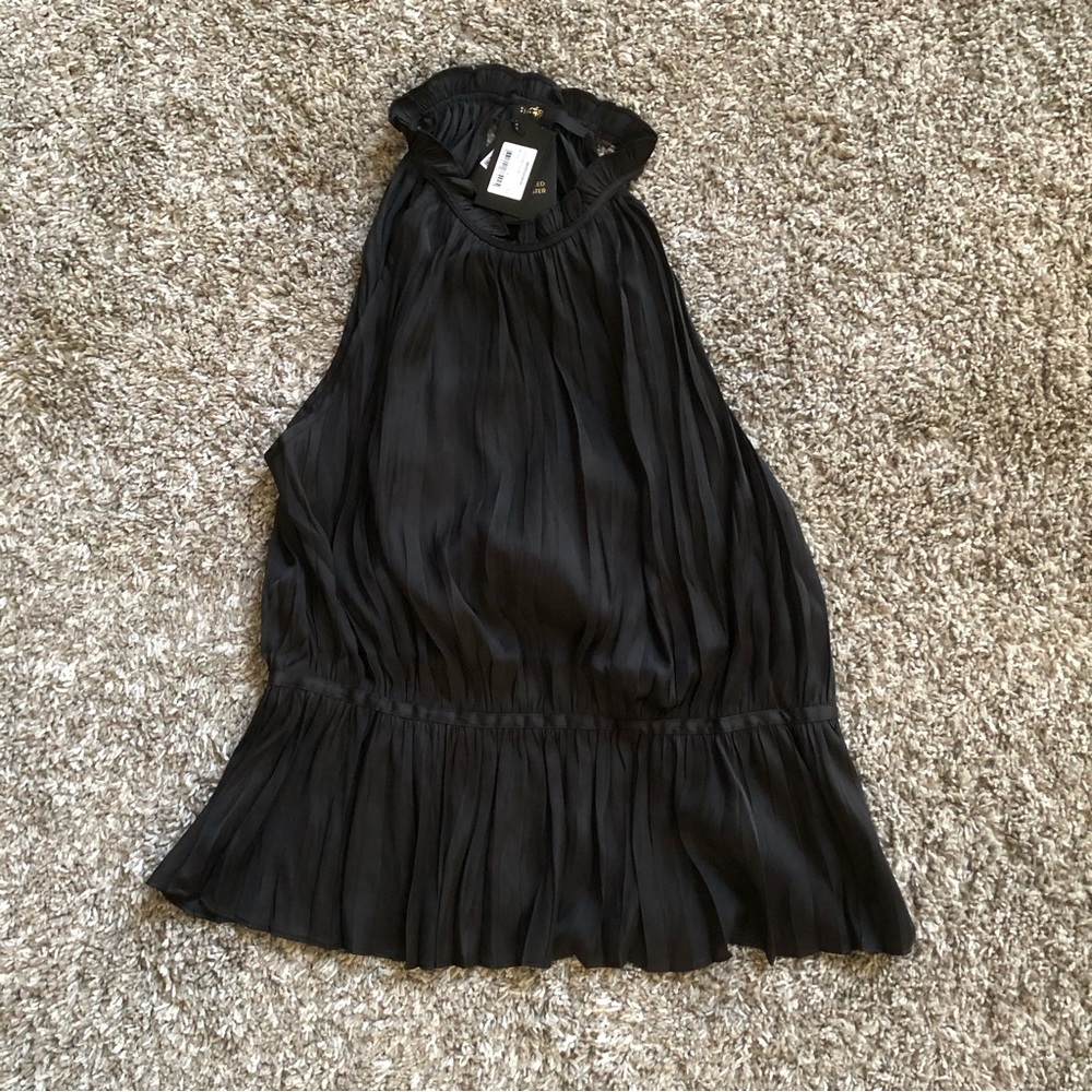 NWT MAJE Leville Pleated Halter Top - Picture 4 of 10